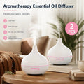 2 Pack Onion Diffuser Pure White + Remote, 24V AU Plug, Home Xmas Pair