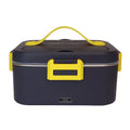 Electric Heated Lunch Box 1.8L – Plug-In Food Warmer with Insulated Bag | Stainless Steel | Dark Blue