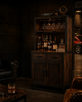 Ironwood Whiskey Bar Cabinet