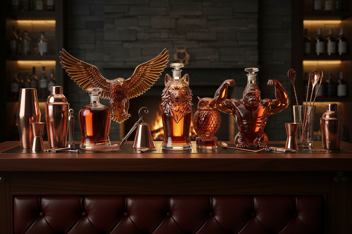 Whisky Decanters & Bar Accessories