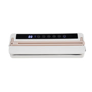 Devanti 110W Food Vacuum Sealer Machine – Auto Seal, Slide Cutter | White & Pink