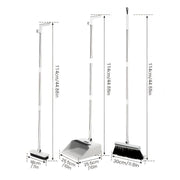 3-in-1 Commercial Cleaning Equipment – Broom, Dustpan & Brush All-in-One