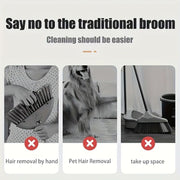 3-in-1 Commercial Cleaning Equipment – Broom, Dustpan & Brush All-in-One