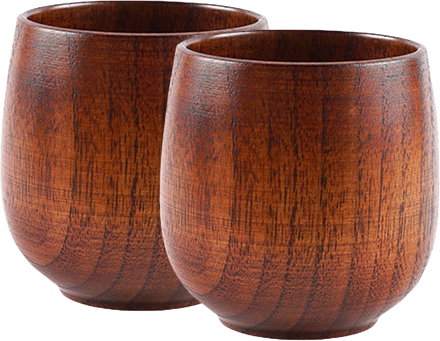 2 Pcs Wooden Whiskey Glasses, Bourbon Glass Gifts for Men, Old Fashioned Bourbon Whiskey Tasting Glasses – Groomsmen Gifts, Dad’s Birthday & Retirement Gift for Men