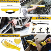Car Wash & Detailing Kit 22-Piece | Polishing Tools, Rim Brush & Interior/Exterior Car Care