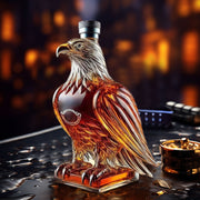 Wolf Whiskey Bottle, Funny Wolf Whiskey Bottle, 3D Wolf Shape Glass, Wine Decanter for Men Dad, Home Bar Dachshund Lover Decor C
