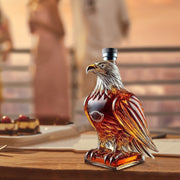 Wolf Whiskey Bottle, Funny Wolf Whiskey Bottle, 3D Wolf Shape Glass, Wine Decanter for Men Dad, Home Bar Dachshund Lover Decor C