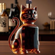 Wolf Whiskey Bottle, Funny Wolf Whiskey Bottle, 3D Wolf Shape Glass, Wine Decanter for Men Dad, Home Bar Dachshund Lover Decor G