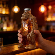 Wolf Whiskey Bottle, Funny Wolf Whiskey Bottle, 3D Wolf Shape Glass, Wine Decanter for Men Dad, Home Bar Dachshund Lover Decor P