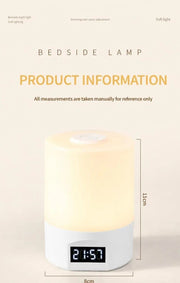 USB Rechargeable LED Night Light – Touch Dimmable, 3 Colour Modes | Cordless or Plug-In