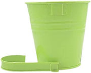 Metal Hanging Flower Pots – Set 10 Vibrant Colours