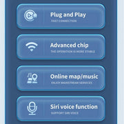 Wired to Wireless CarPlay Adapter Dongle – Plug & Play USB | 5GHz Wi-Fi | Auto-Connect