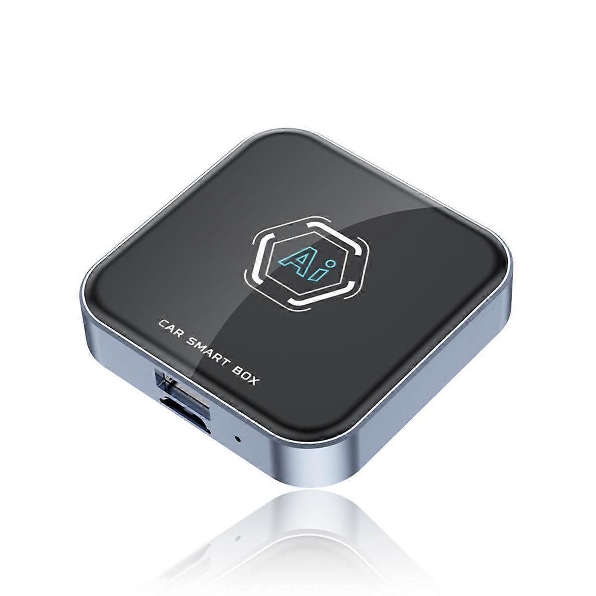 Smart Car AI Box – Wired to Wireless CarPlay & Android Auto | Android 13 | Plug & Play