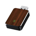 Wired to Wireless CarPlay & Android Auto Adapter – Aluminium Alloy & Walnut | USB-A