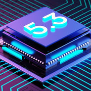 RGB Bluetooth 5.3 Speaker – Rubik's Cube Design | 360° Surround Sound & FM Radio | Pink