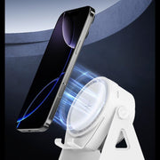 2-in-1 Phone & Tablet Stand with Bluetooth Speaker – 52mm Subwoofer, 9D Sound | BT 5.3