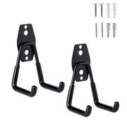 2-Pack Utility Garage Hooks for Hanging - Heavy Duty Garage Wall Hooks, Wall Mount Hooks, Garage Storage Hooks Organization