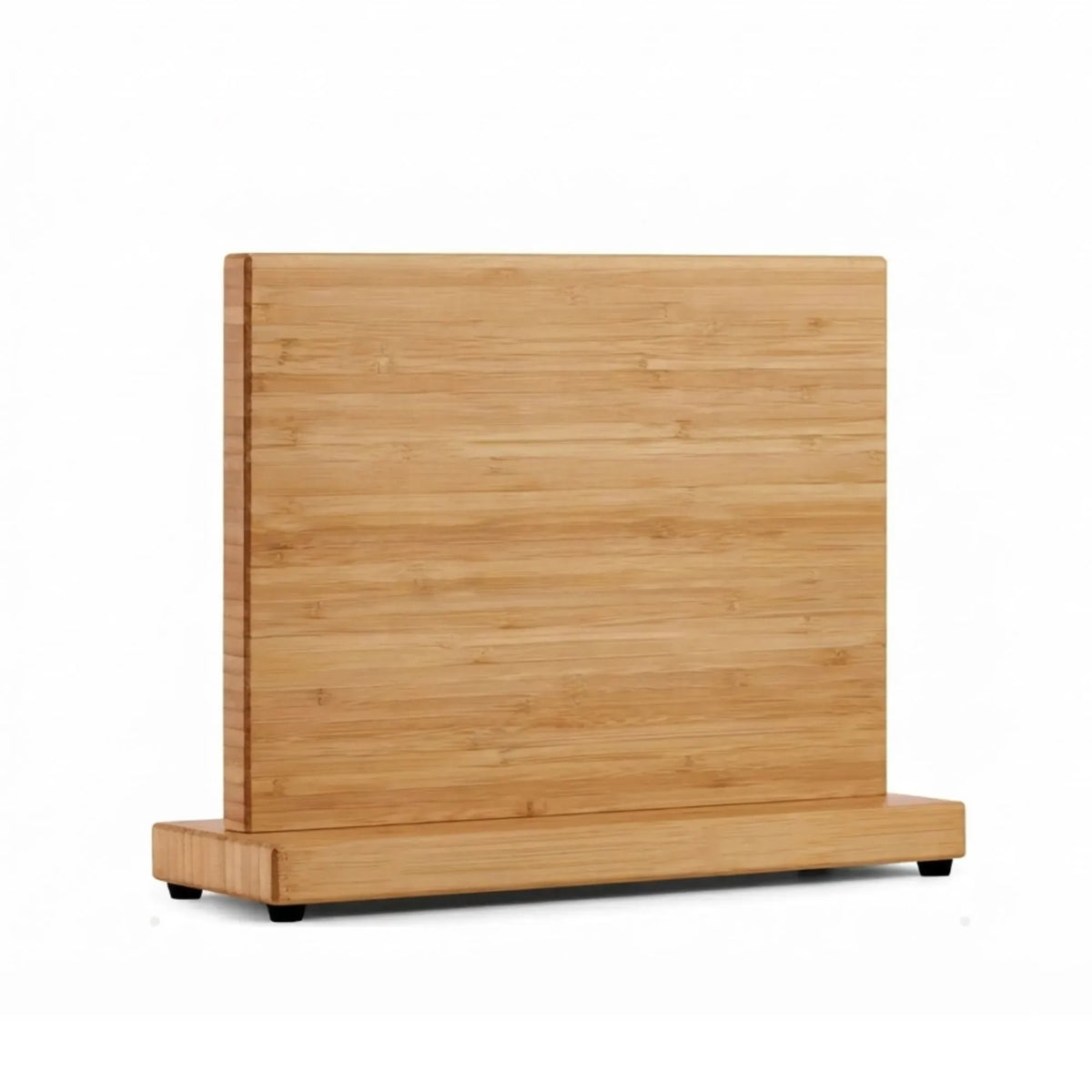 CARLA HOME Double-Sided Bamboo Magnetic Knife Block