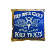 Retro Mancave Cushion – Ford Trucks | 40 × 40 cm