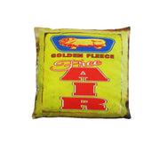 Retro Mancave Cushion – Golden Fleece Free Air | 40 × 40 cm