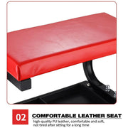 Multifunctional Movable Car Repair Stool 360° Swivel Wheels for Garage Workshop