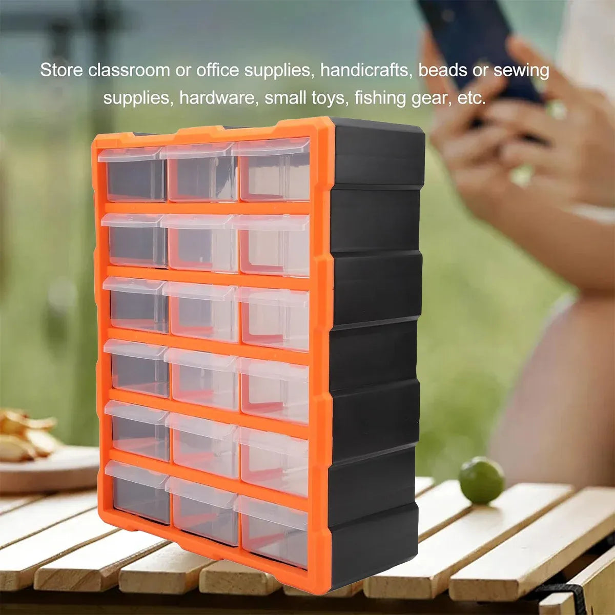 Multi-Drawer Parts Organiser Cabinet – 12 Drawers
