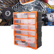 Multi-Drawer Parts Organiser Cabinet – 12 or 18 Drawers