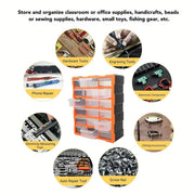 Multi-Drawer Parts Organiser Cabinet – 12 or 18 Drawers
