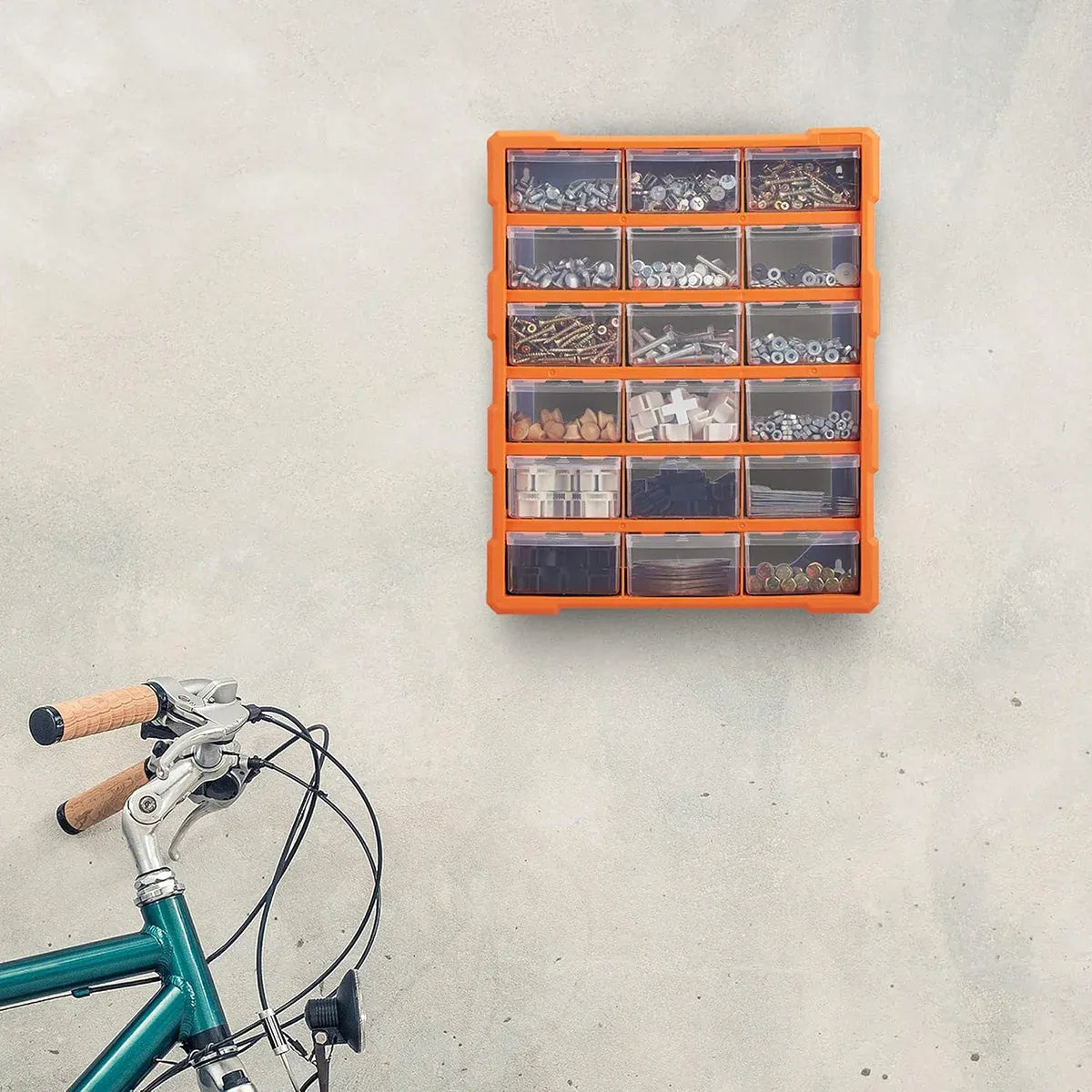 Multi-Drawer Parts Organiser Cabinet – 12 or 18 Drawers