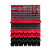 49-Piece Wall-Mounted Pegboard Tool Organiser
