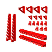 49-Piece Wall-Mounted Pegboard Tool Organiser