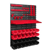 49-Piece Wall-Mounted Pegboard Tool Organiser