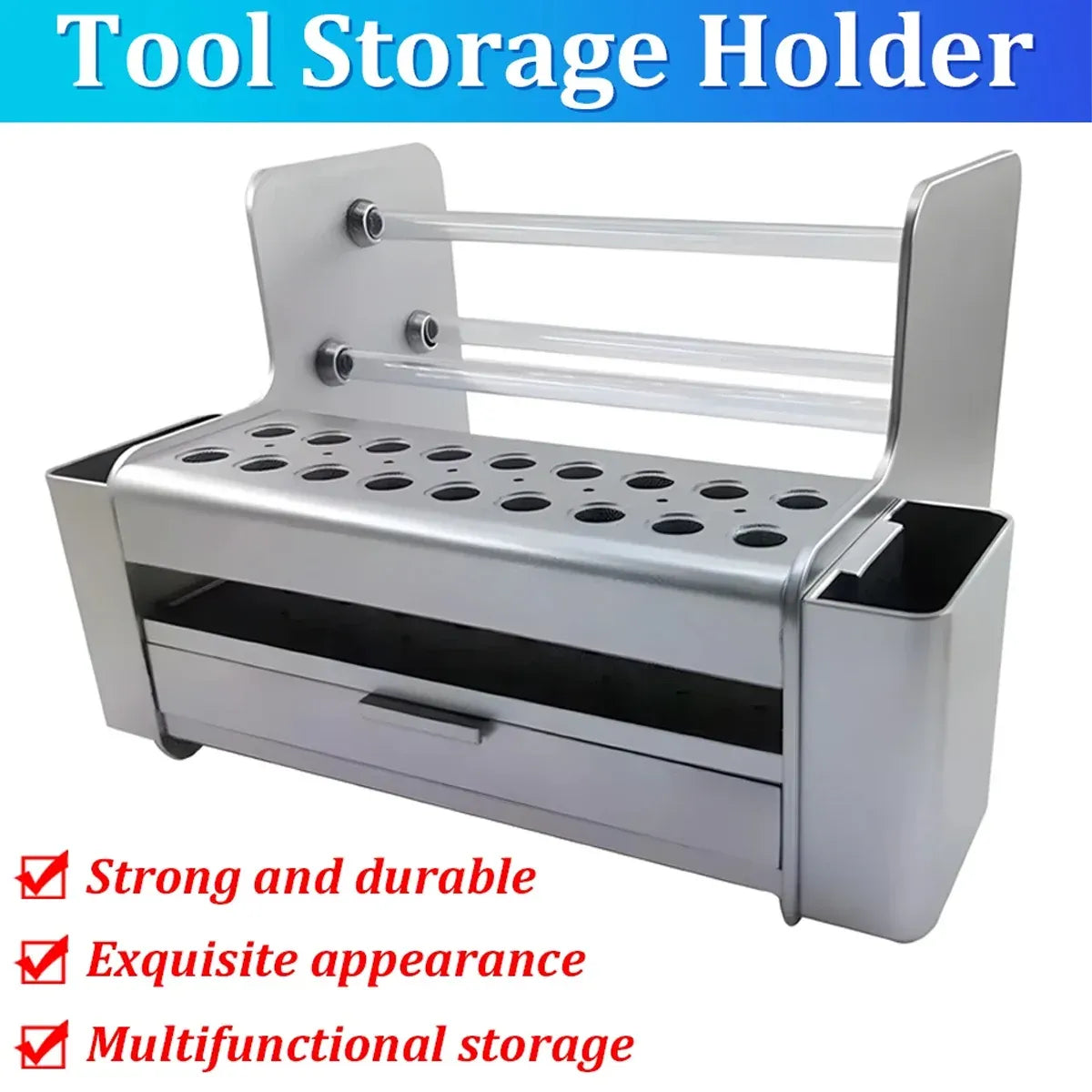 Desktop Tool Cabinet & Organiser – Screwdriver & Parts Storage