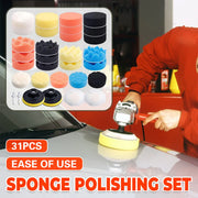 Car Waxing & Polishing Sponge Set | 3-Inch High Density | Reusable Car Care Pads