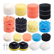 Car Waxing & Polishing Sponge Set | 3-Inch High Density | Reusable Car Care Pads