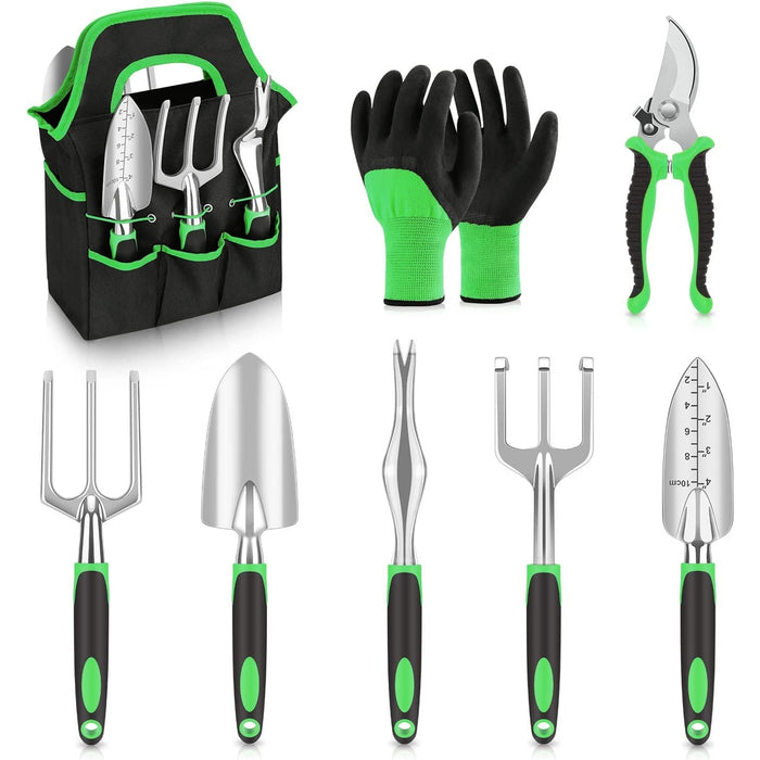 8-Piece Heavy-Duty Gardening Tool Set