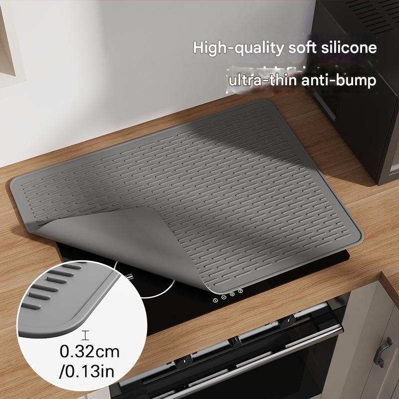 Extra Large Silicone Countertop Protector Mat – Heat Resistant, Non-Slip | Multi-Purpose | Grey