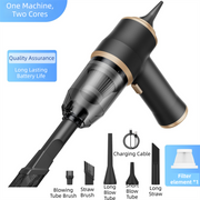 4-in-1 Wireless Handheld Car Vacuum & Air Blower – Brushless 15,000 Pa | Cordless