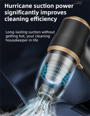 4-in-1 Wireless Handheld Car Vacuum & Air Blower – Brushless 15,000 Pa | Blue | Cordless
