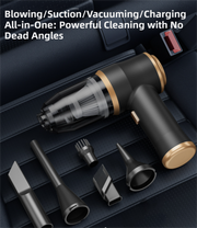 4-in-1 Wireless Handheld Car Vacuum & Air Blower – Brushless 15,000 Pa | Blue | Cordless