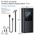 Smart Wireless Tyre Inflator – 150PSI, Auto-Stop, LCD Display | Glove Box Ready