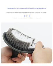 Car Tyre & Wheel Rim Cleaning Brush Set 3-Piece | Heavy Duty L-Shaped Auto Detailing Brushes
