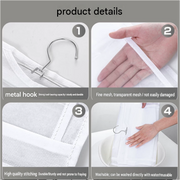 Home Organisation Set – 6-Pocket Handbag Organiser & 16-Slot Yoga Clothes Bag | Double-Sided | Grey