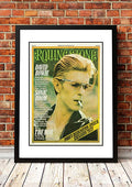 David Bowie' Rolling Stone Magazine Cover! - Framed A2