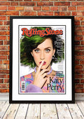 Katy Perry ‘Rolling Stone Magazine’ Cover Poster 2014 - Framed A3