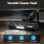 DEVANTI Cordless Stick Vacuum Cleaner 4-in-1 | 30,000Pa | Green