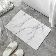 Hard Diatomite Marble Bath Mat – Off White – image 3