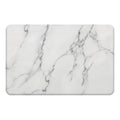 Premium Hard Diatomite Bath Mat – Off-White Marble | Quick-Dry, Anti-Bacterial | 60x39cm