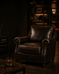 Blackridge Leather Club Chair